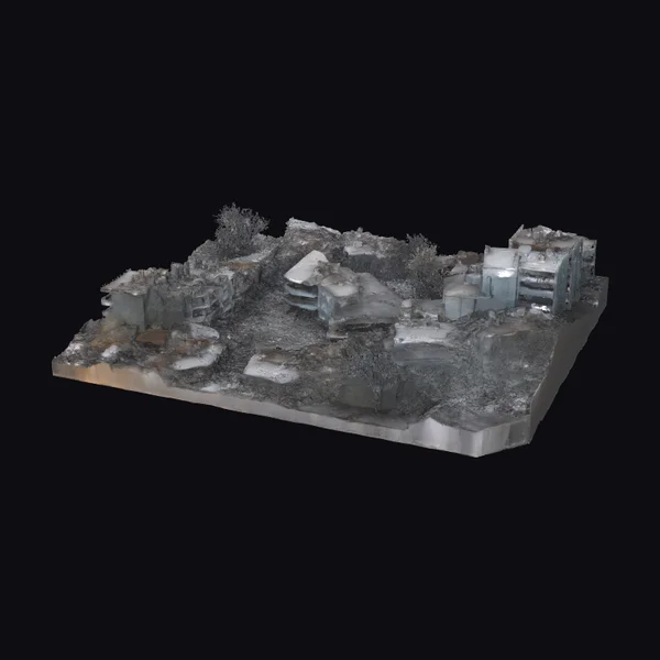 Destruction Cityscape Diorama