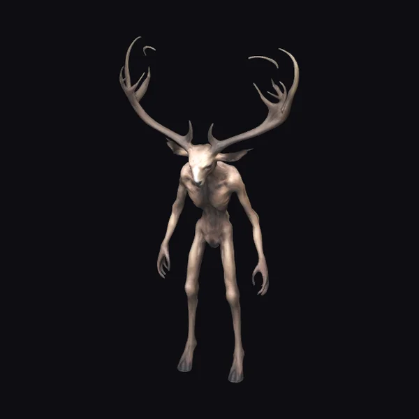 Mutated Deer Humanoid Creature