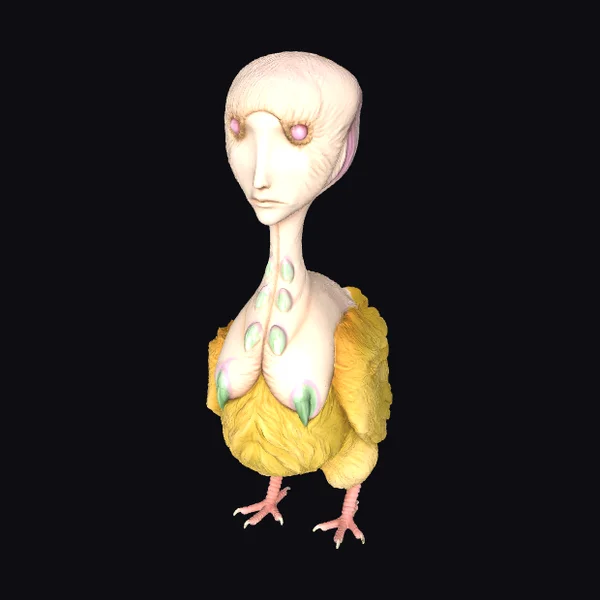 Alien Chicken Creature