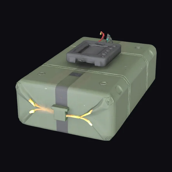 Military Explosive C4 Box