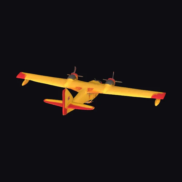 Firefighting Aircraft in Action