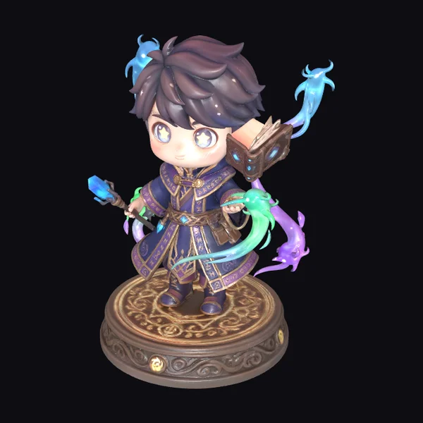 Young Wizard Figurine