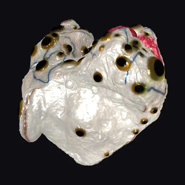 Worm Eye Monster Head