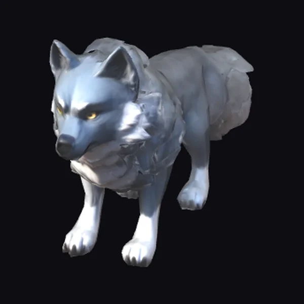 Anime Style Wolf Creature