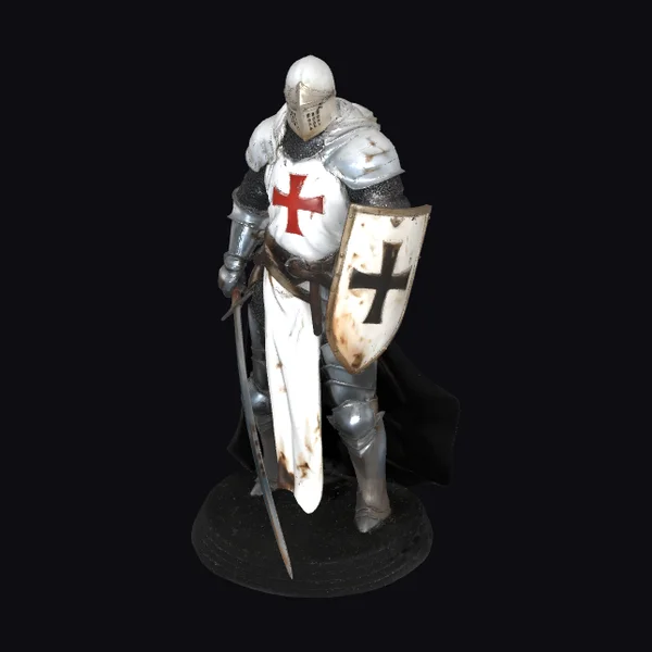 Armored Crusader Knight