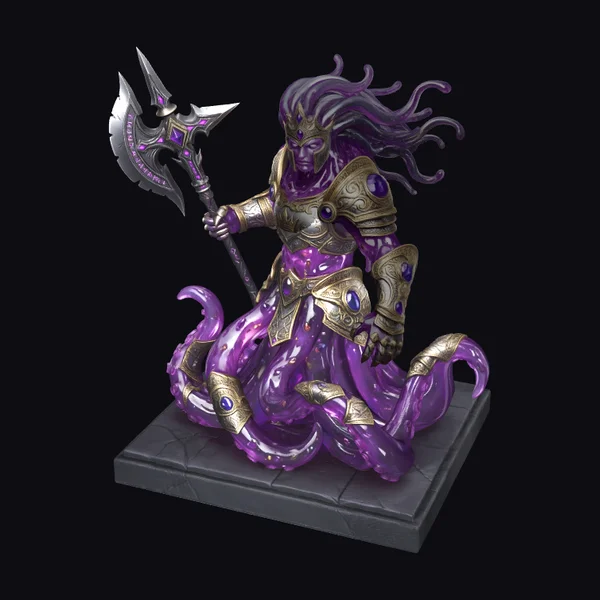 Amethyst Royal Slime Warlord