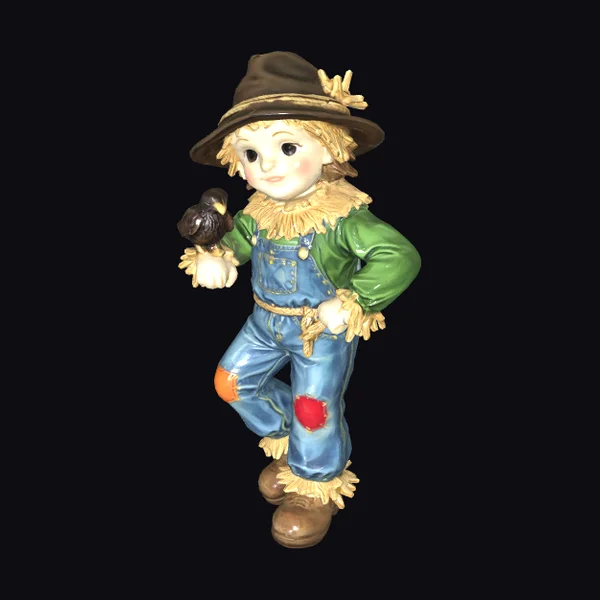 Scarecrow Boy Figurine