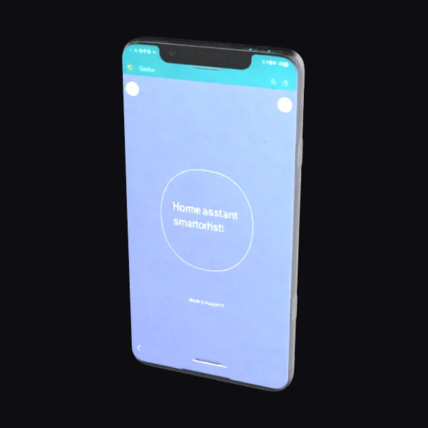 Smartphone with Home Assistant