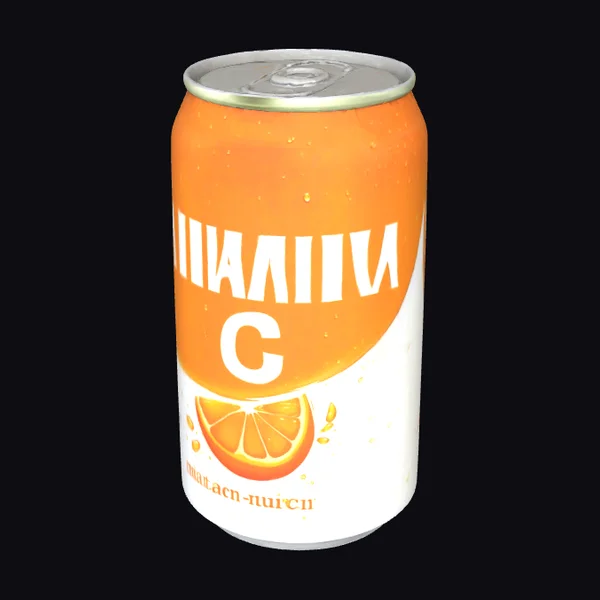 Vitamin C Orange Can