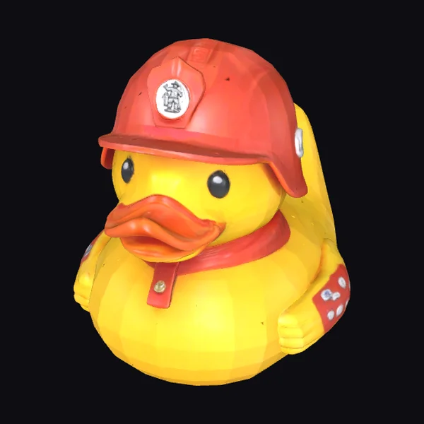 Firefighter Rubber Duck