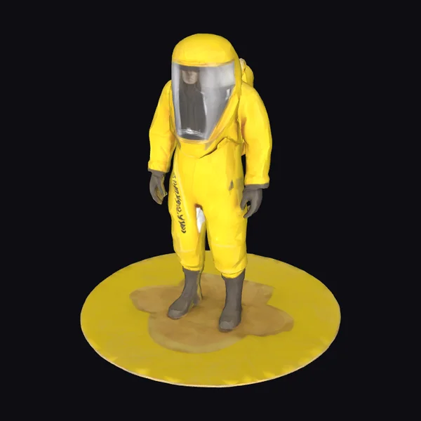 Yellow Hazmat Suit
