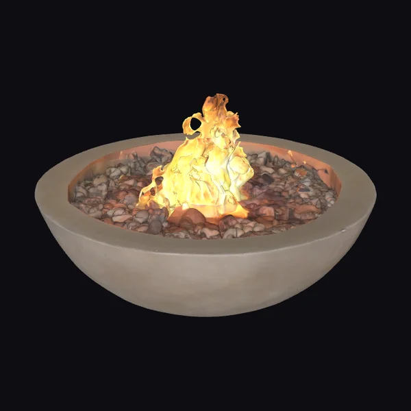 Standing Fire Pit Bowl