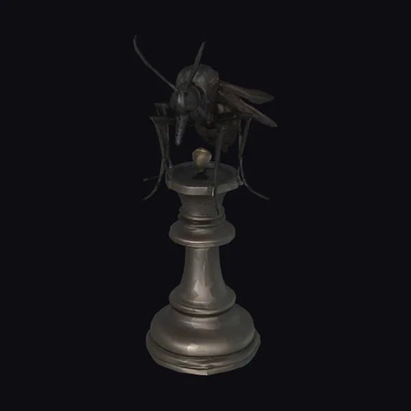 Mosquito on Chess Piece