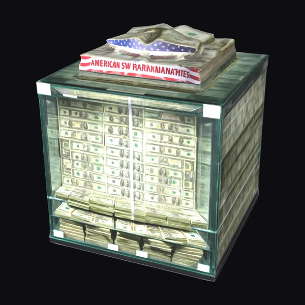 American Banknote Display Case