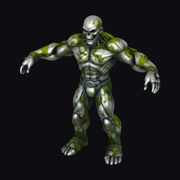 Mossy Skeleton Warrior