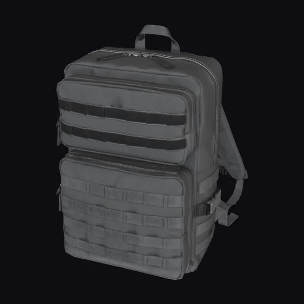 Black Tactical MOLLE Backpack