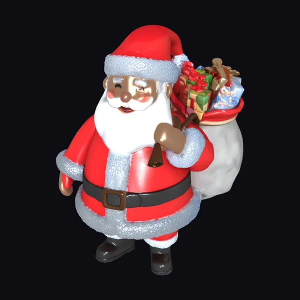 Santa Claus with Gifts