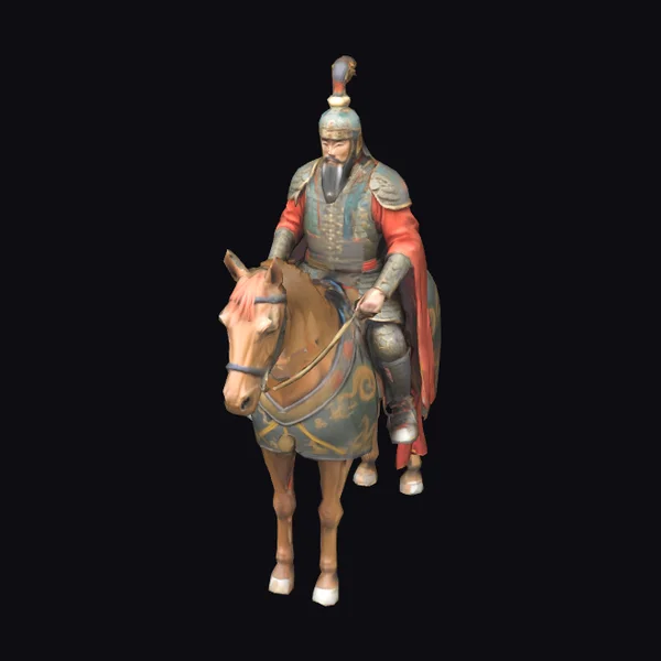 Ancient Chinese Cavalry General