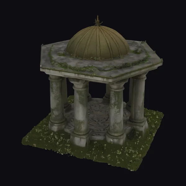 Ancient Stone Gazebo