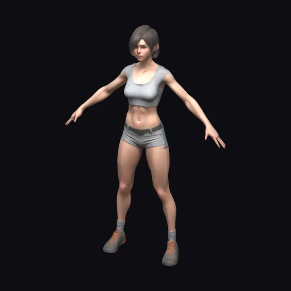 Athletic Female Character