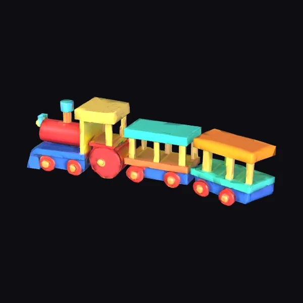 Colorful Toy Train