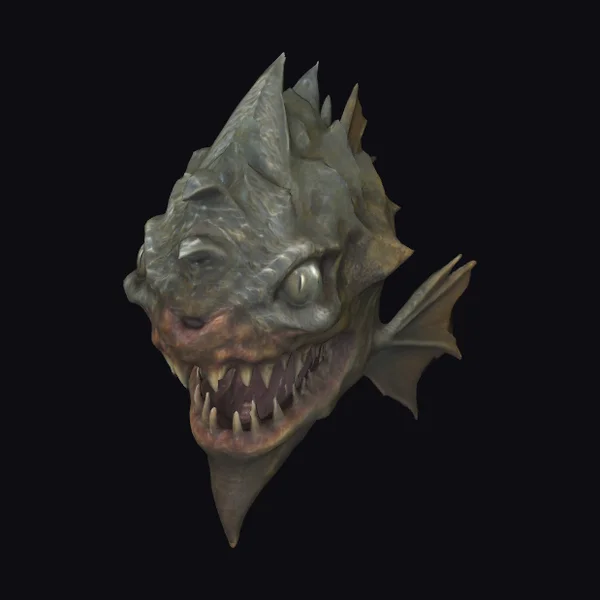 Anglerfish Head