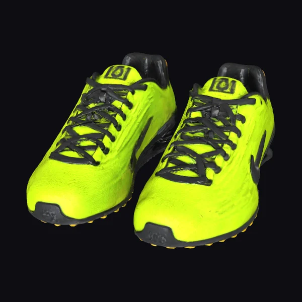 Neon Green Racing Shoes