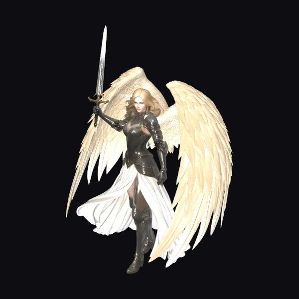 Winged Warrior Maiden