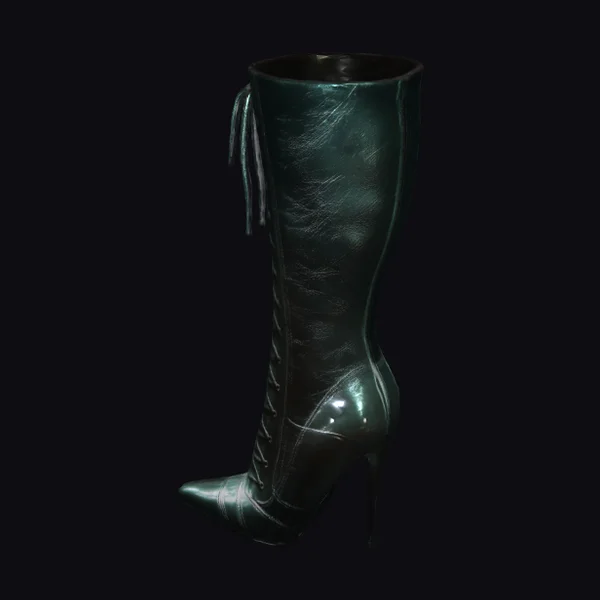 Midnight Lace-Up Boot