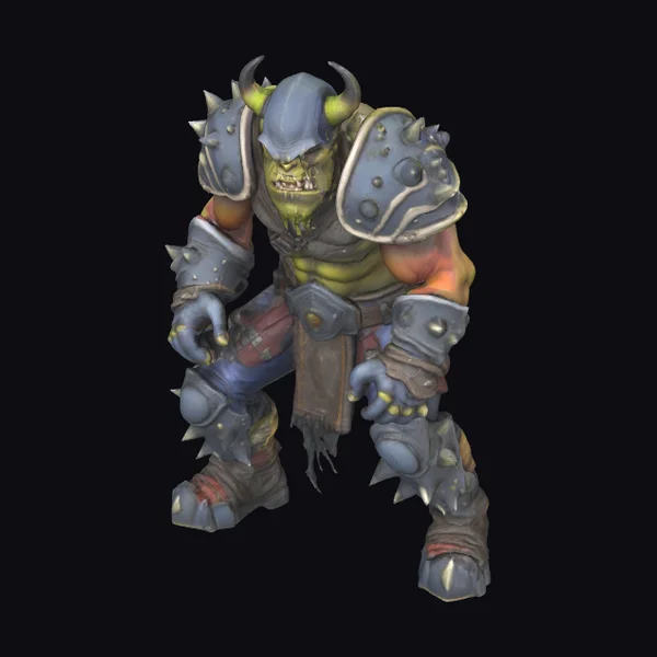 Spiked Football Monster