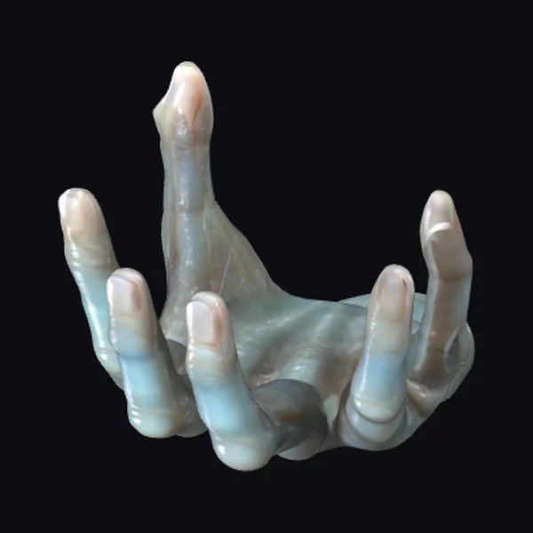 Alien Hand with Three Fingers