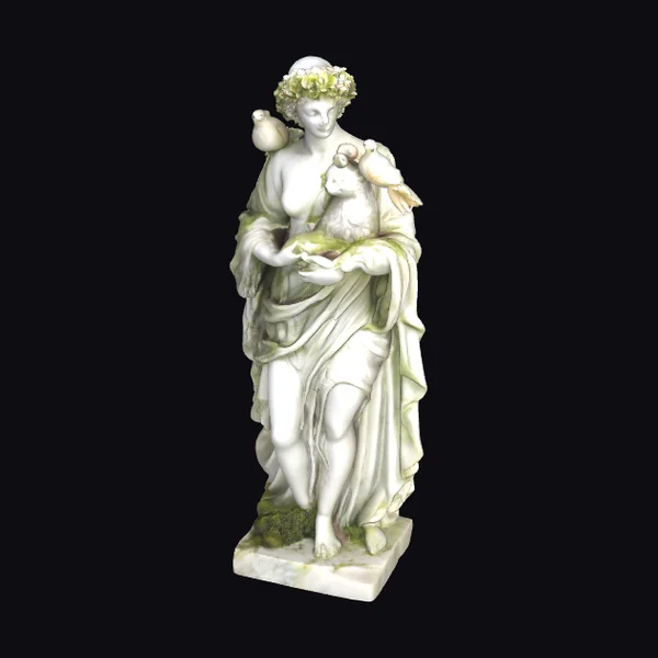Marble Goddess Statue