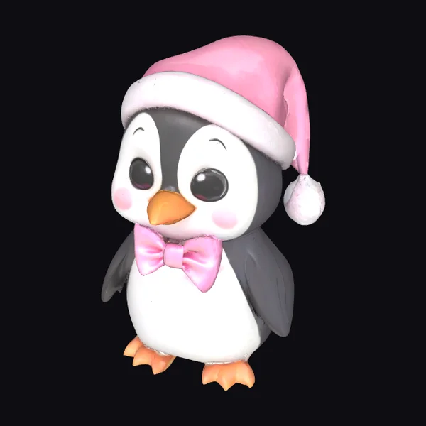 Cute Chibi Penguin