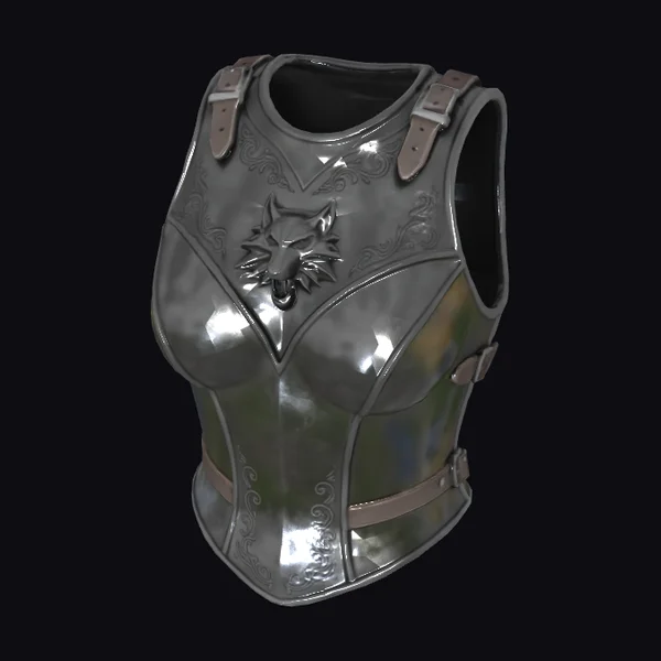 Wolf Emblem Breastplate