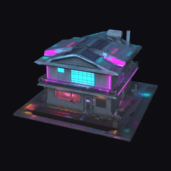 Cyberpunk Single Family House