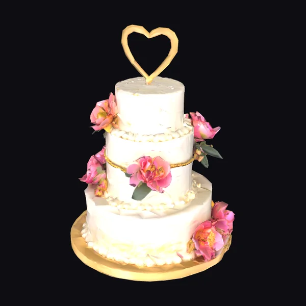 Three Tier Wedding Cake