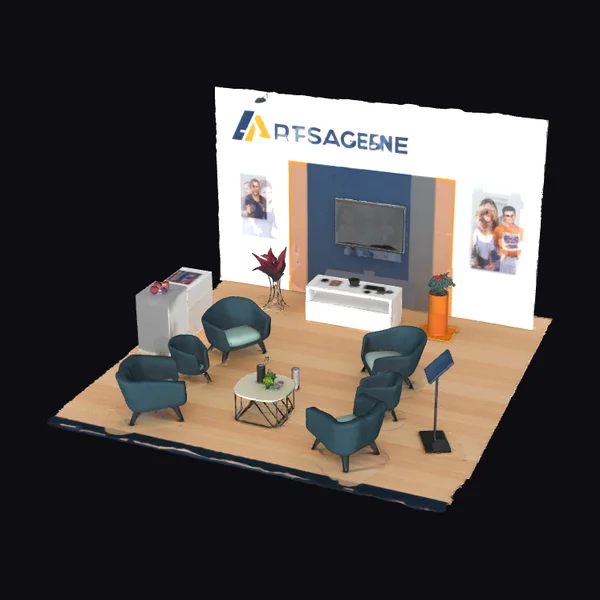 Exhibition Booth Scene