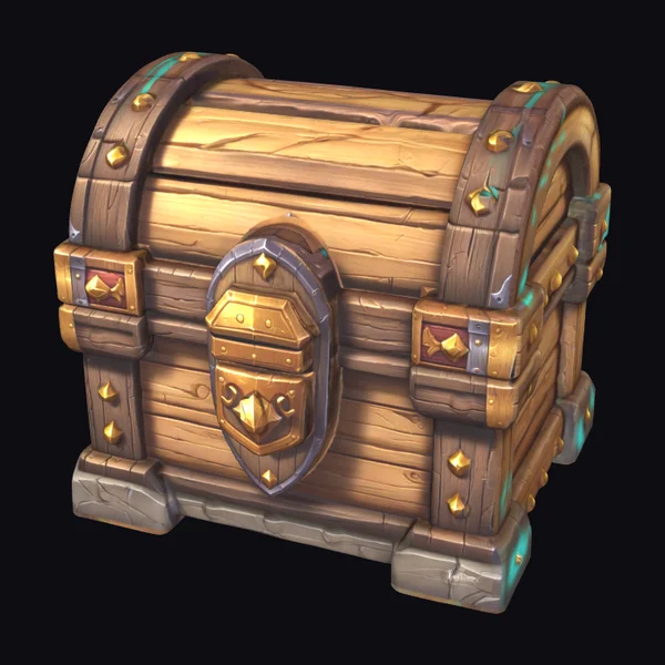 Wooden Treasure Chest