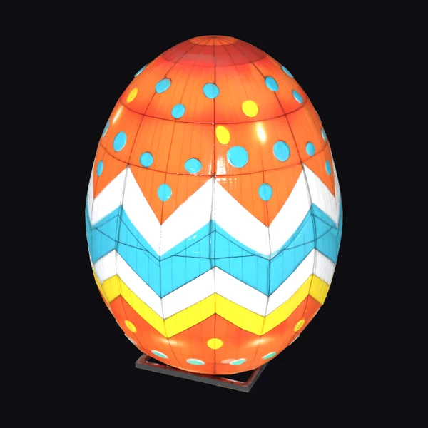 Colorful Easter Egg
