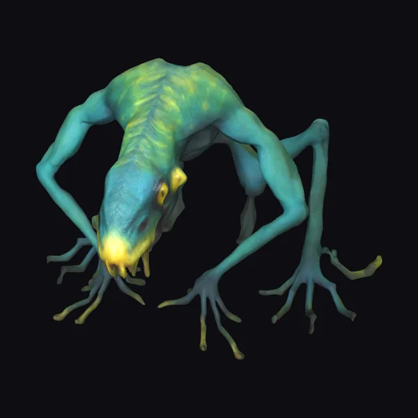 Alien Frog Creature