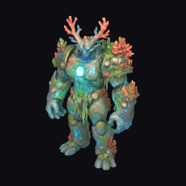 Coral Monster Creature
