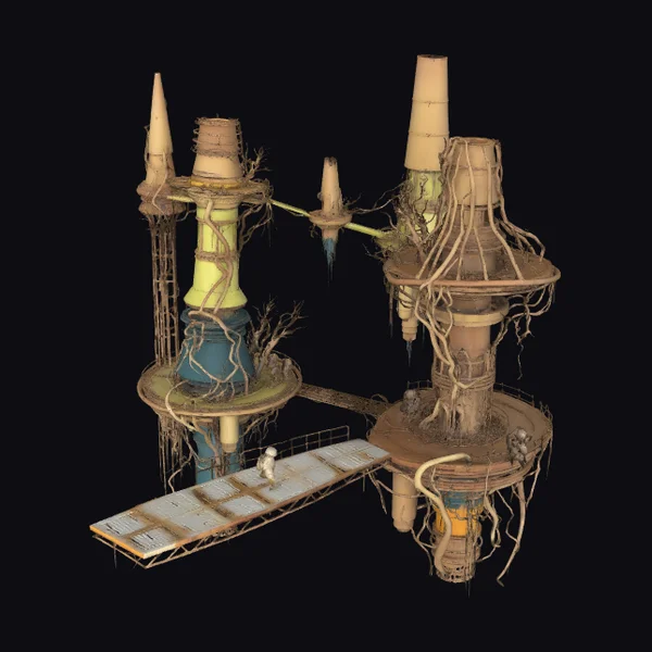 Abandoned Industrial Towers