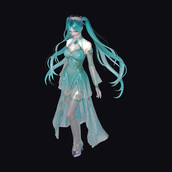 Turquoise Goddess Avatar