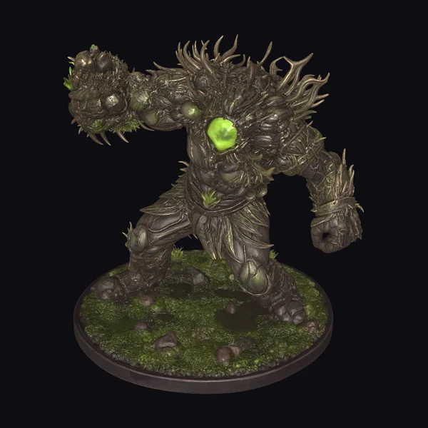 Verdant Bramble Golem
