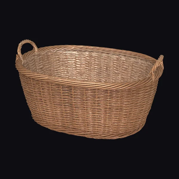 Woven Wicker Basket