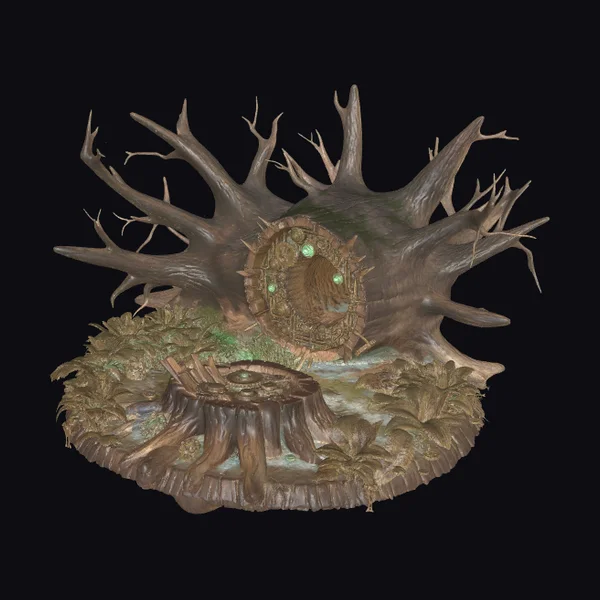 Ancient Tree Stump Portal