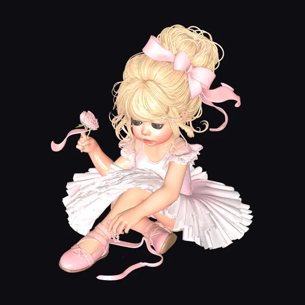 Little Pink Ballet Girl