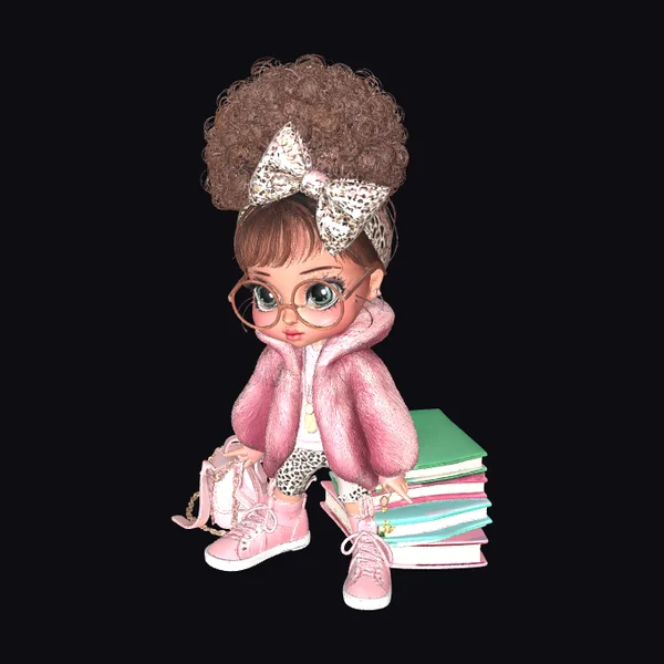 Girl with Pink Jacket