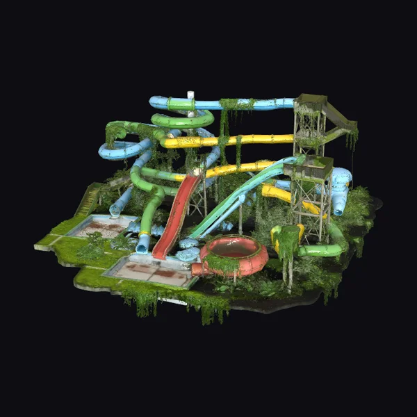 Abandoned Waterpark Ruins