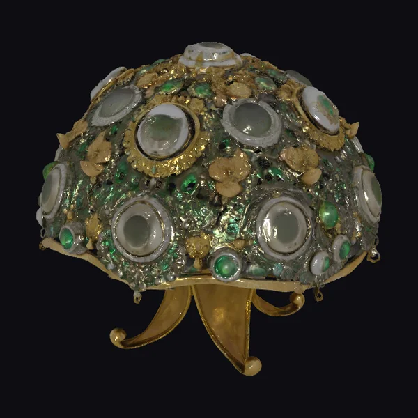 Ornate Byzantine Imperial Crown